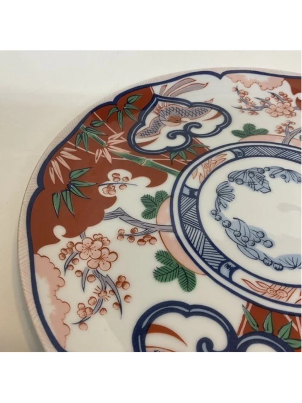 NWOT Heirloom by Georges‎ Briard Fine China Asian Oriental Dinner Plates 10.25